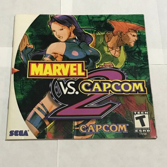 Marvel vs Capcom 2 for Sega Dreamcast CIB Complete With Manual - Picture 8 of 9